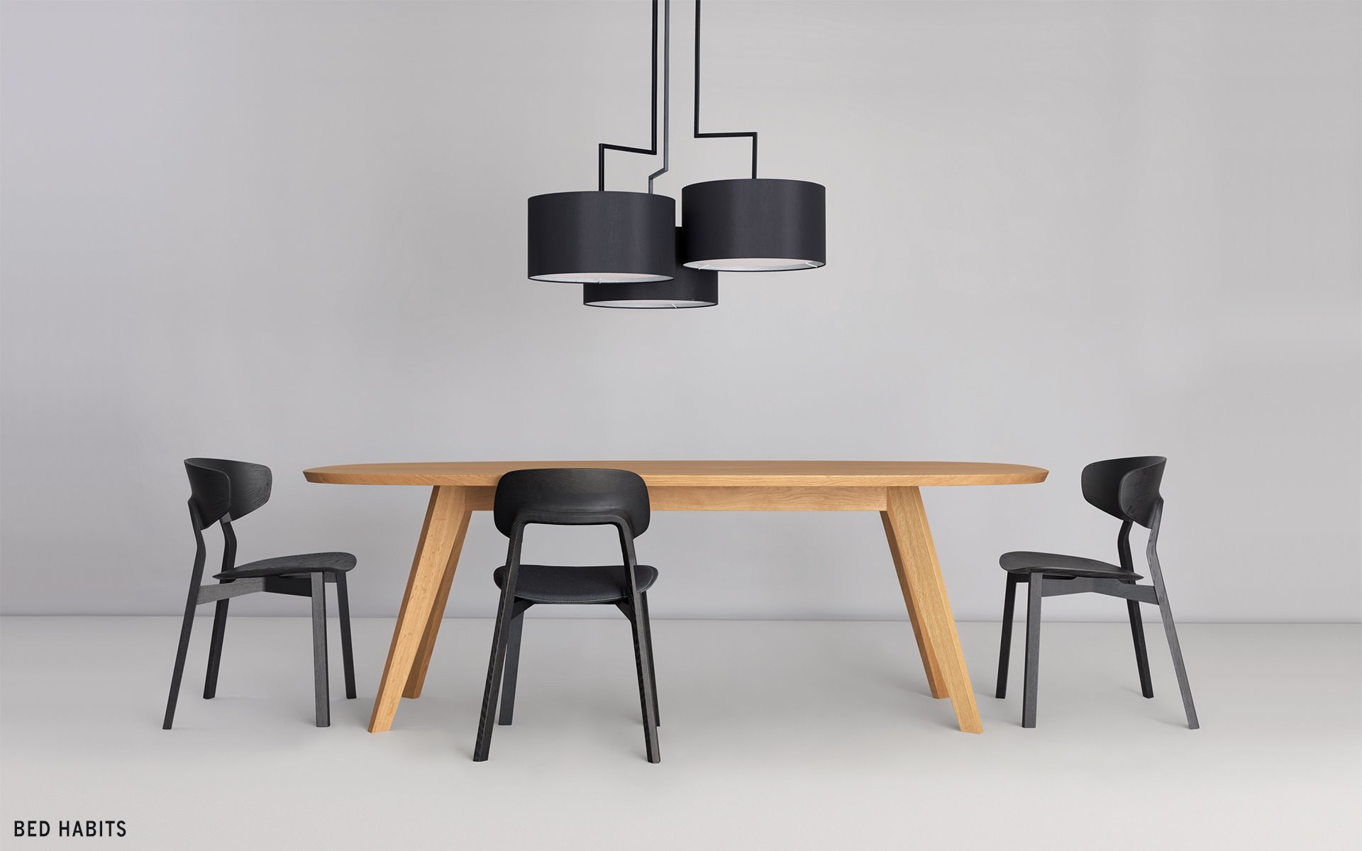 Designtable Cena BedHabits serieZ 12